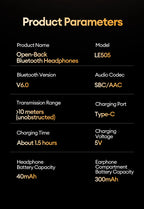 New Lenovo LE505 Wireless Bluetooth V6.0 Headphones ENC Noise Cancellation Low Latency Earbuds Long Battery Life Sport Earphones
