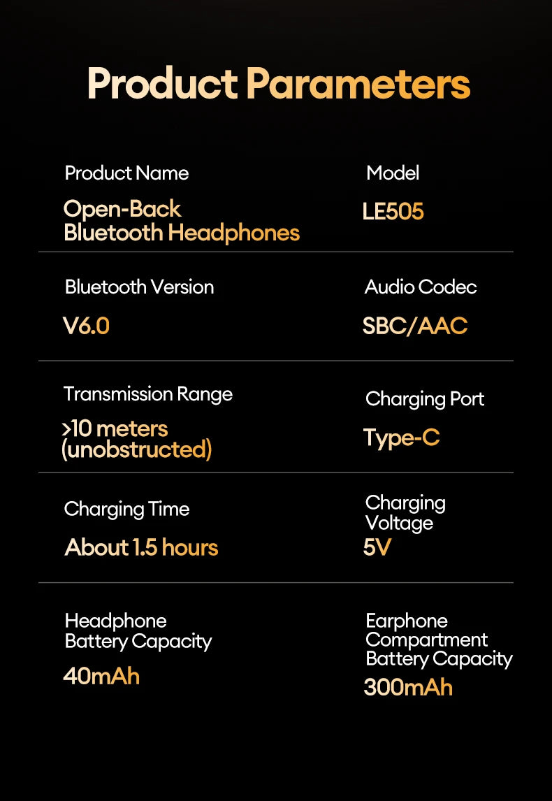 New Lenovo LE505 Wireless Bluetooth V6.0 Headphones ENC Noise Cancellation Low Latency Earbuds Long Battery Life Sport Earphones