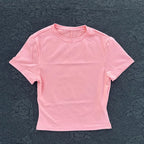 2026 NEW Short Sleeve Seamless Yoga Top Fitness Set Women Workout Running Sports Shorts Gym Suit