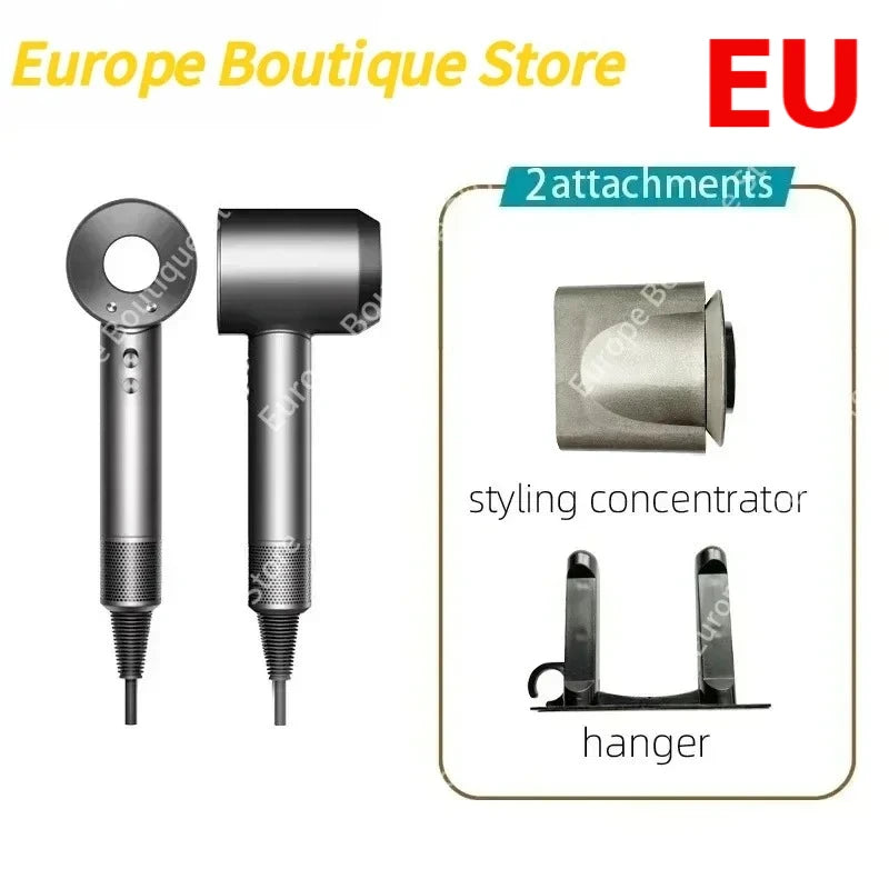 New Super Hair Dryer 220V Leafless Hair Dryer Personal Hair Care Styling Negative Ion Tool Schedule Negative Ion Electric Dryer