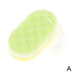 3-layer Wave Bath Sponge Exfoliating Body Brush Shower Skin Clean Massage Cleaning Shower Brush Skin Care Remover Bath Supplies