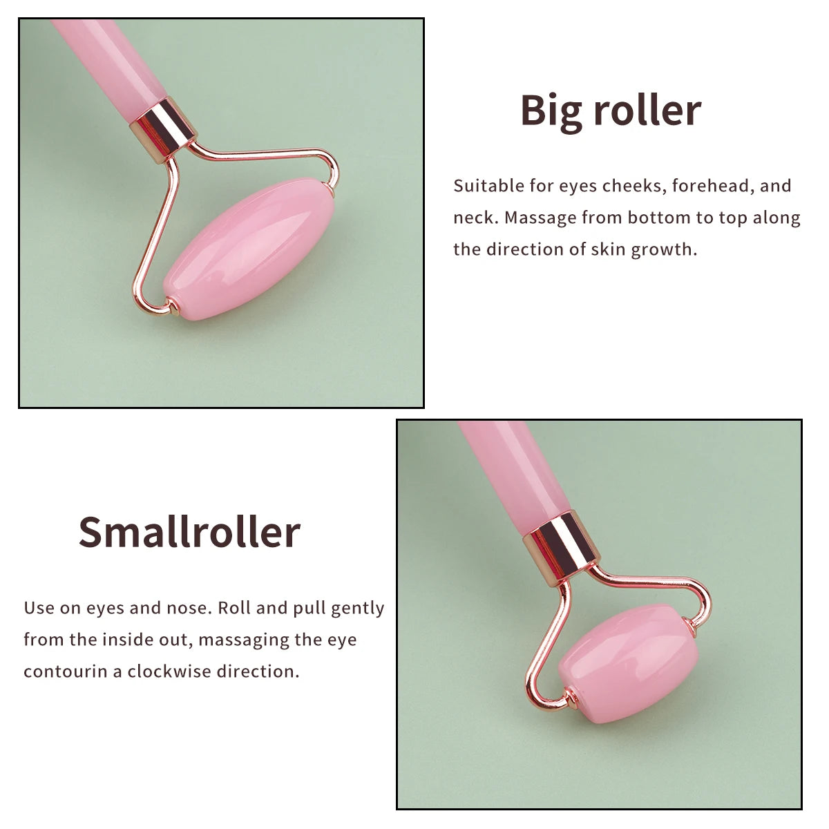 Double Chin Reducer Massage Roller Gua Sha Face Roller Facial Roller Skin Care Tools  Resin Facial Massage For Face, Eyes, Neck
