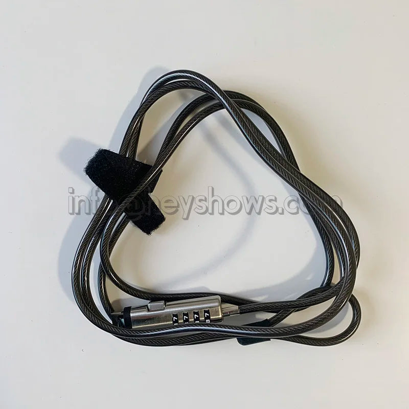 4-Digit Password Protected USB Port Laptop Security Lock Notebook Anti-Theft Combination Lock With Security Steel Lock Cable