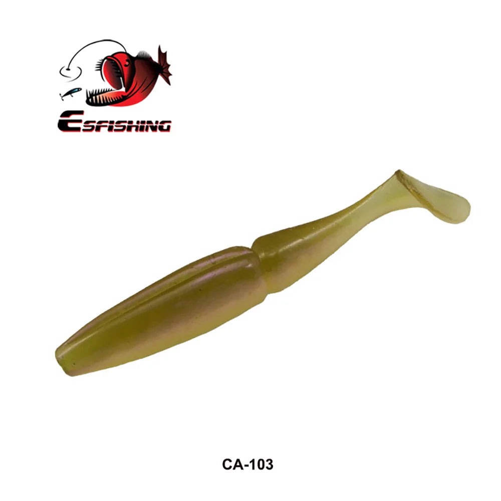 ESFISHING Fishing Lure Easy Shiner 100mm125mm155mm 200mm pesca isca artificial Silicone Bait Leurre Souple pike bass