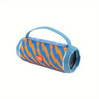 TG116C Outdoor Portable Upright Wireless Compatible Speaker, Cute Little Cube Speaker Music player, Support USB/ TF/ FM Radio Mu