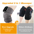 Electric Heating Shoulder Brace LED Display Vibration Shoulder Massage Support Belt Strap For Joint Brace Care Muscle Relaxation