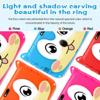 BDF Cartoon Pattern 7 Inch Kids Tablet Quad Core 4GB RAM 64GB ROM Android 13 Google Learning Education Games Tablets 4000mAh
