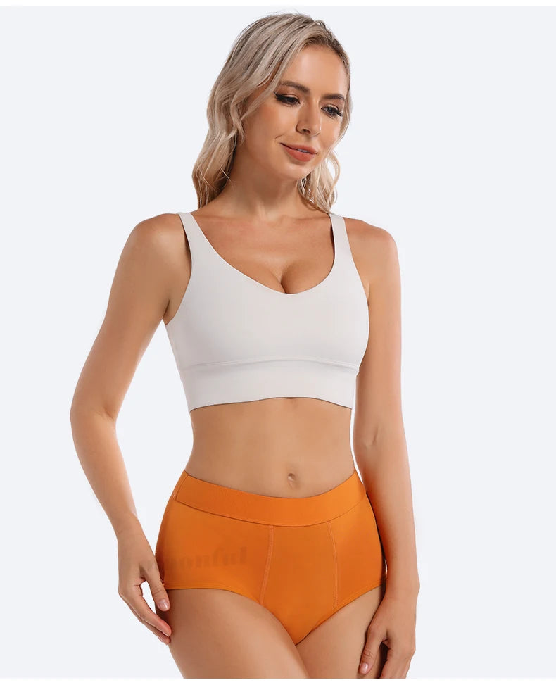 3PCS/Lot Menstrual Panties Woman Very Abundant Flow Menstruation Underwear High Waist Leak Proof Period Panties for Girls Set