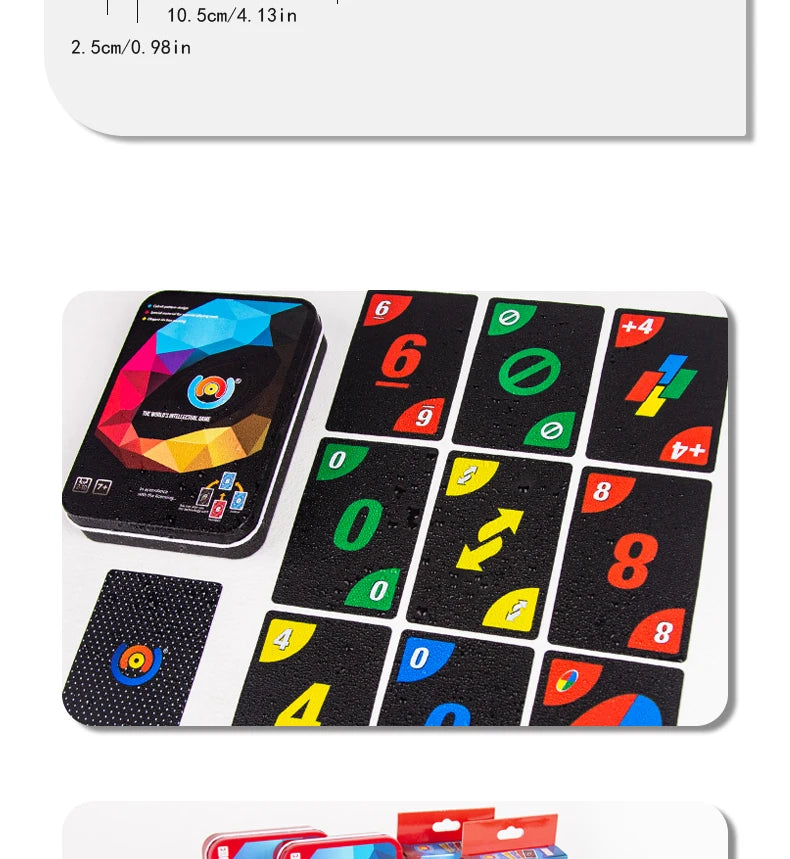 ONE FLIP! Board Games Playing Cards with 112 Cards  Gift for Kid Board Family Adult Game Night for Players 7 Years Older toy
