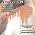 Handheld Vertical Garment Steamer Mini Travel Clothes Ironing Machine Fast-Heat Travelling Fabric Steam Iron Wet Cleaning Brush