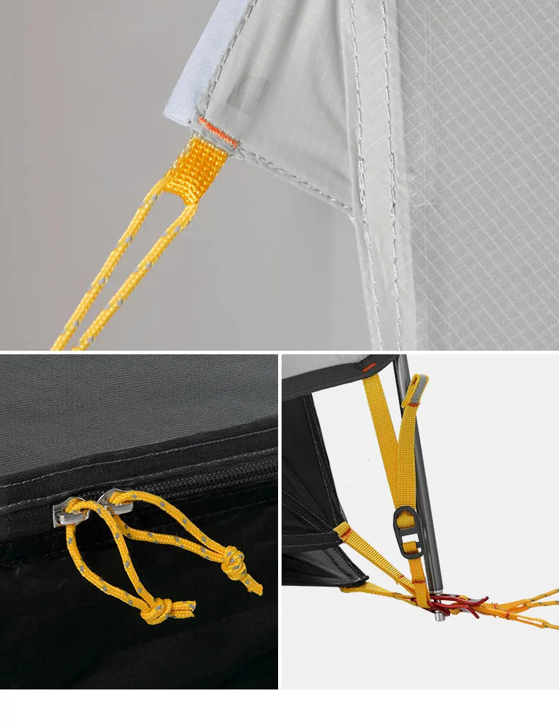 Naturehike Mongar UL 2 Tent 2 Person Backpacking Tent 20D Ultralight Travel Tent Waterproof Hiking Survival Outdoor Camping Tent