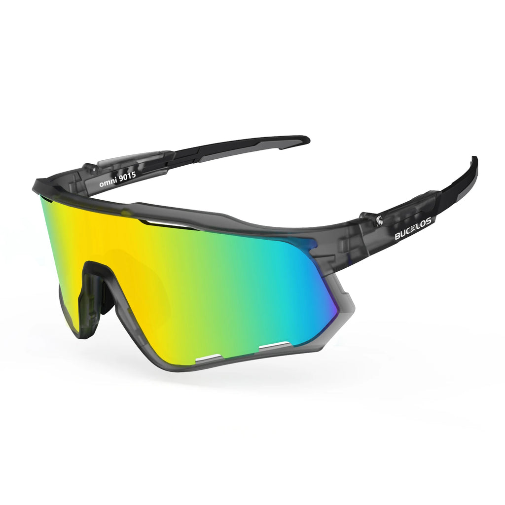 BUCKLOS Polarsized Cycling Glasses UV400 Road Mountain Bike Goggles TR-90 Frame Windproof Outdoor Sports Eyewear Cycling Parts