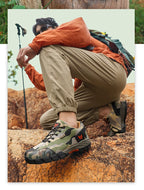 Men Casual Shoes Summer Outdoor Sneakers Women Footwear Trainer Camouflage Shoe Anti Slip Wear-Resistant Hiking Footwear