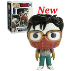 NEW!!! FUNKO POP Stranger Series #1462 Eddie #1250 Dustin Steve Robin Eleven Vinyl Action Figure Collection Models for Gifts