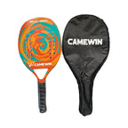 Newest High Quality Beach Tennis Racket Carbon Fiber Beach Tennis Racket Soft EVA Surface Tennis Racquet with Bag Lightweight