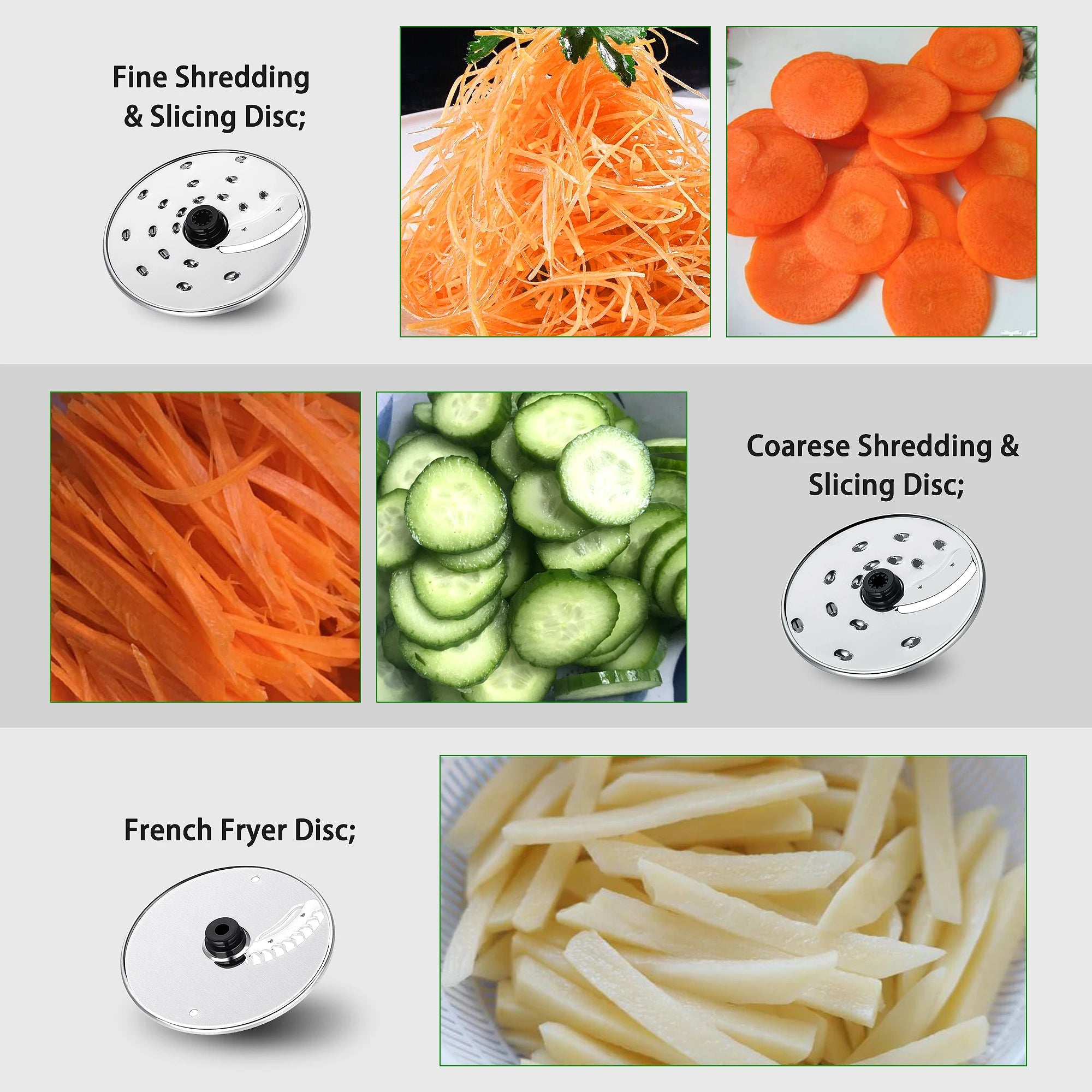 1300W Multi-Task Food Processor 3.5L Kneading 1.5L Blender Citrus Juicer 11 Professional Accessories Grinding/Chopping/Slicing Secondary image
