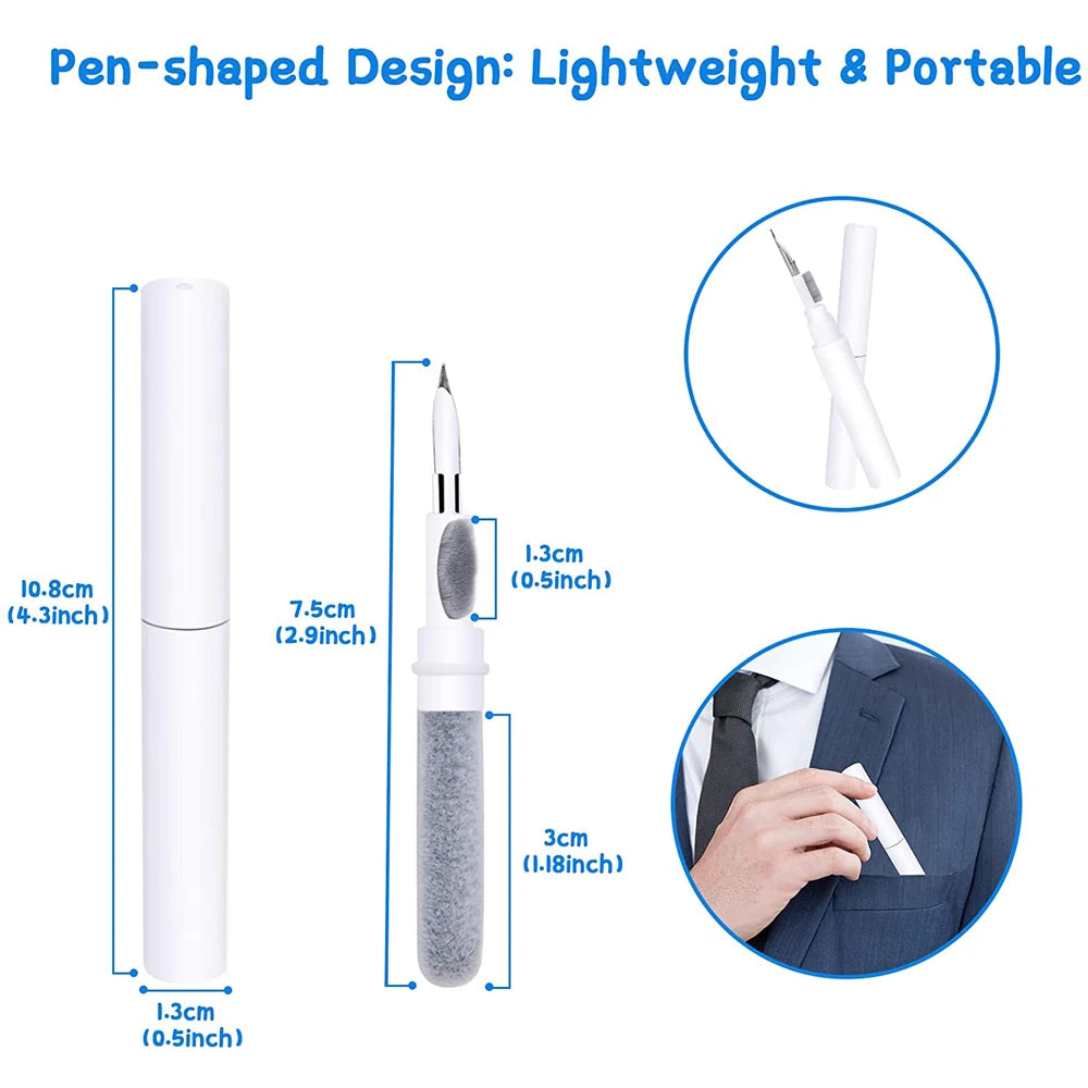 Bluetooth Earphone Cleaning Tools for Airpods Pro 1 2 3 Earbuds Case Cleaning Pen Bursh Kits for Samsung Xiaomi Airdots Huawei