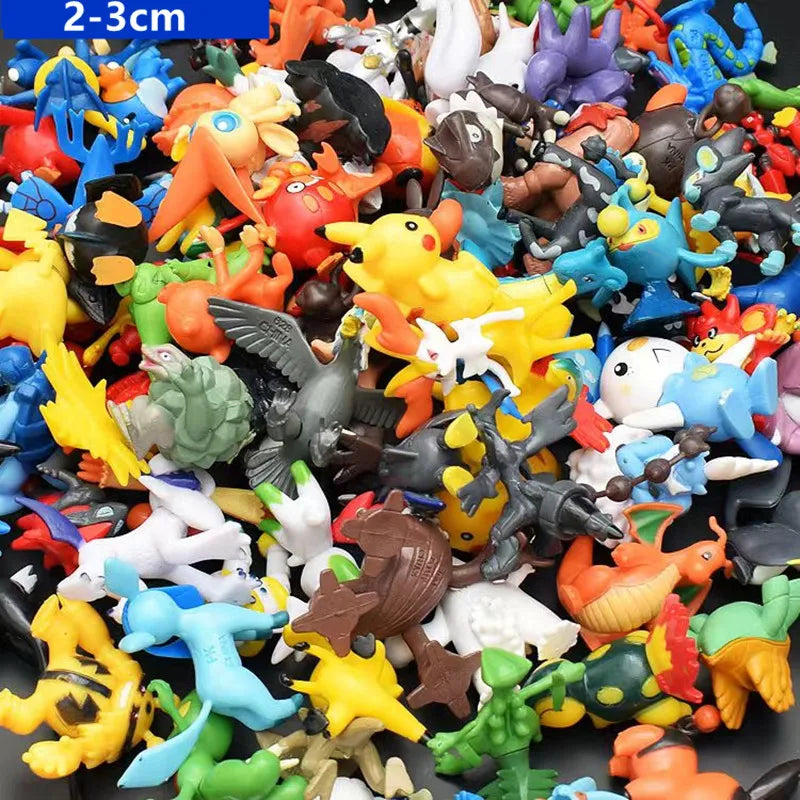 144 Style Anime  Action Figure Model Pokemon Figure Toys Ornamental Decoration Collect Toys For Children's Christmas Gift