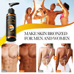 100ml Tanning Spray: Lightweight Texture, Moisturizing, Beautiful Black Tone, Creates a More Wild and Confident Look. Large Capacity, Beautiful Tan Finish, Streak-Free, Quick-Drying, No Tanning Effect.
