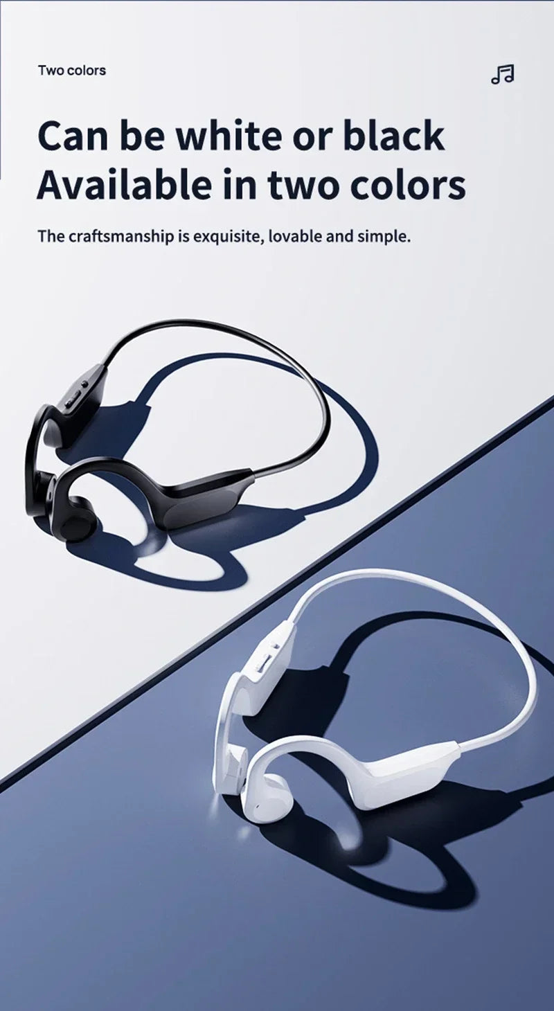 OnePlus Wireless Bone Conduction Headphones Bluetooth  Earphone Sport Swimming Bluetooth Compatible Headphone Hand-free With Mic