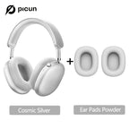 Picun F8MAX ANC Wireless Headphone 59dB Hybrid Active Noise Canceling Spatial Audio Earphone Bluetooth 6.0 Over Ear Headset 180H