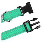 10 Colors Pet Dog Collar Nylon Neck Collar for Small Mdium Large Dog Chihuahua Leash Reflective Collars Supplies Pet Accessories