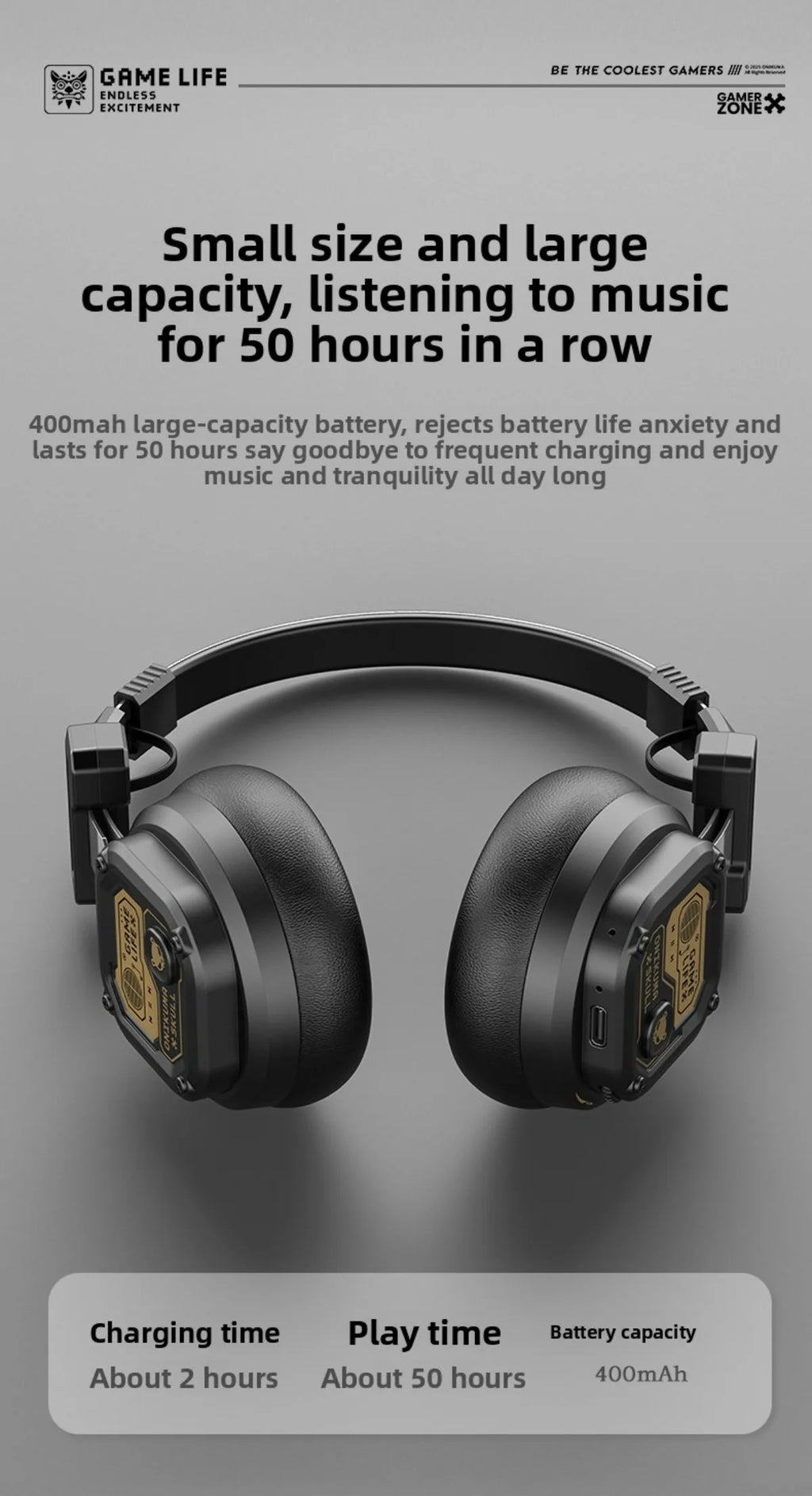 Onikuma Bluetooth Headphones Over Ear Hifi Stereo Music Headset Professional True Sports with Earphones TF/AUX Music Player