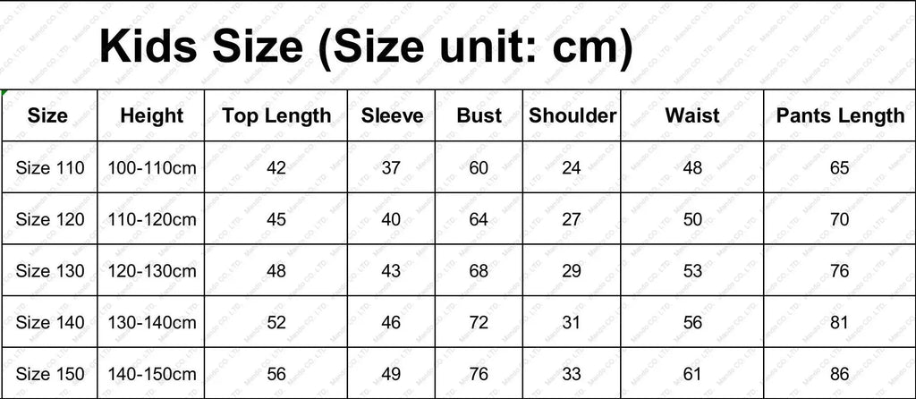 Kpop Kids Derpy Tige Cosplay Costume Children's Sports Set Hunters Tiger Shirt Outfit Boys Girls Sports Clothing Suit