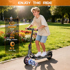 AOVOPRO Mini80C Electric Scooter for Children 350W 8.5Inch Kids Electric Scooter 31KM/H Super Speed 5-19KM APP Smart Escooter