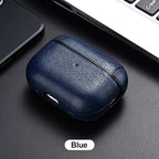 For Airpods Pro 3 Case Leather Business Earphone Case Headset Shell Headphone Cover For Apple AirPod 4 3 Pro 2nd Gen USB C Funda