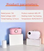 DMWD Household Wipes Heater Wet Towel Dispenser Facial Mask Warmer Electric Baby Tissue Heating Machine 0-55℃ Constant Temp 220V