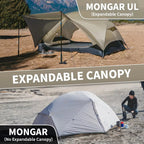 Naturehike Mongar UL 2 Tent 2 Person Backpacking Tent 20D Ultralight Travel Tent Waterproof Hiking Survival Outdoor Camping Tent