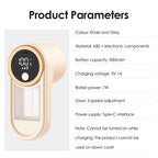   Lint Remover for Clothing 3 Speeds LED Digital Electric Pellet Fluff Remover  Rechargeable Fuzz Fabric Shaver Sweater Hair