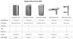 AIKE New Vertical Hand Dryer Slim, HEPA Filtered Jet Hand Dryer for Bathroom,110-220V,Model AK2065