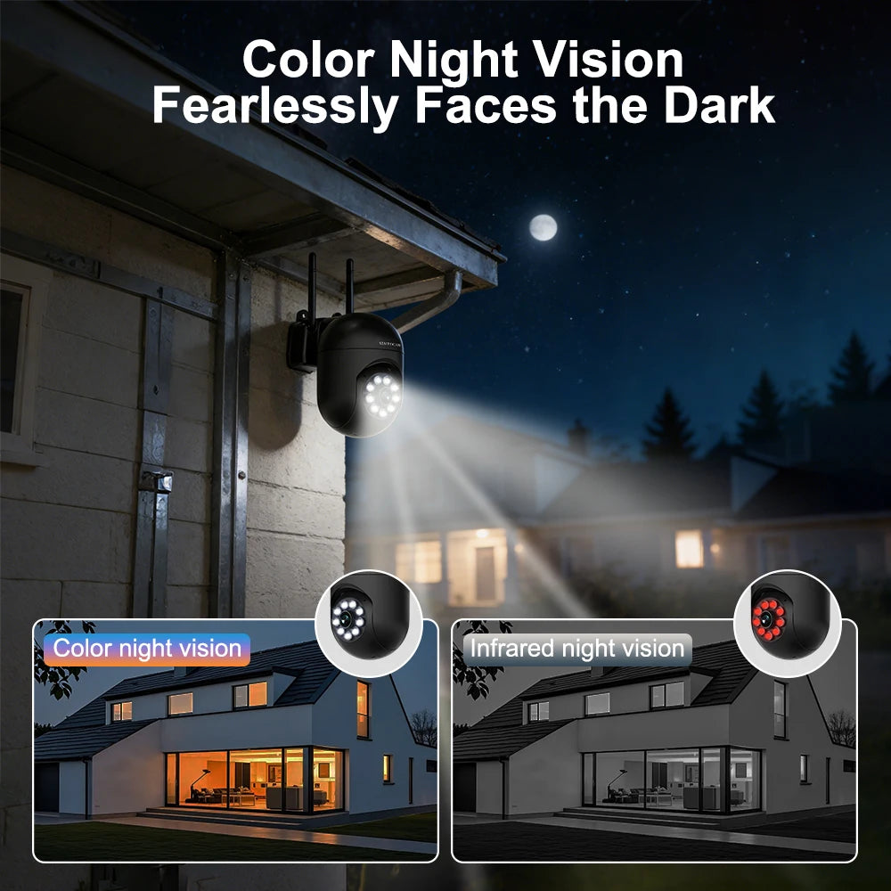 SZSINOCAM WIFI Camera Auto Tracking Two Way Audio PTZ Outdoor Wifi Surveillance Camera Security Protection Cameras Smart Home