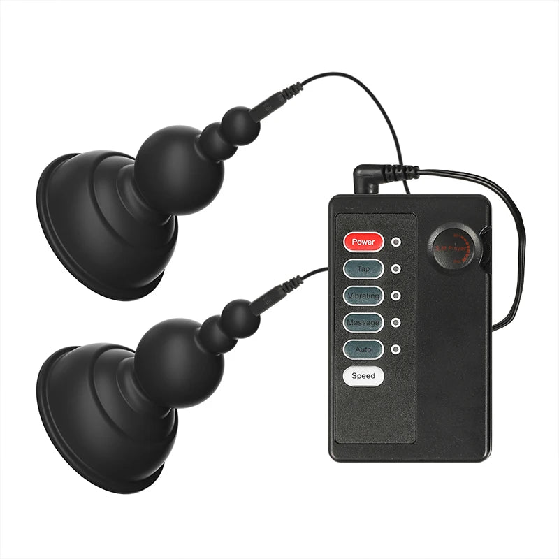 Electric Shock Nipple Clamps BDSM Bondage Labia Clip Clit/Penis Stimulator E-stim Massage Glove/Pad SM Roller Sex Toy For Couple