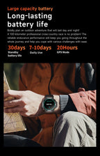 T-Rex 3 Ultra Military Grade GPS Smart Watch 10ATM Waterproof Compass Altimeter Barometric AMOLED Men HD Call Sports Smartwatch