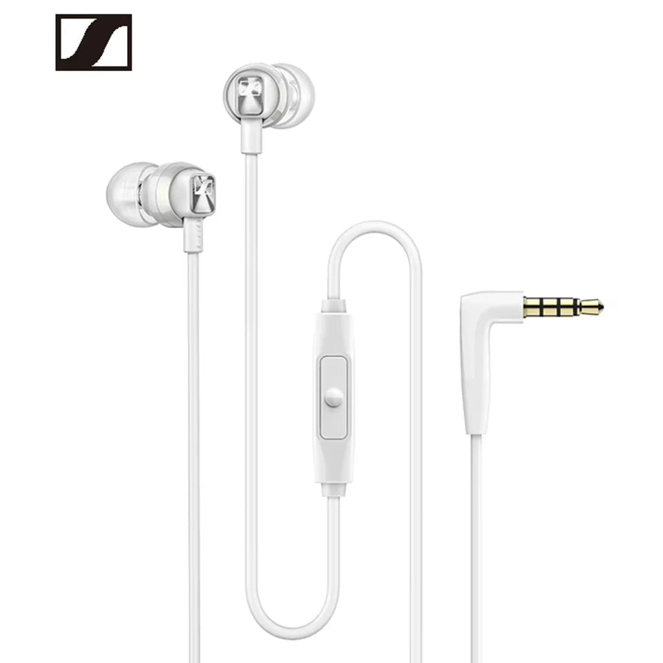 Sennheiser CX300S Wired In-Ear Earphones Pure Bass Stereo Sound Noise Isolating Original Headset for Smartphone Samsung Xiaomi