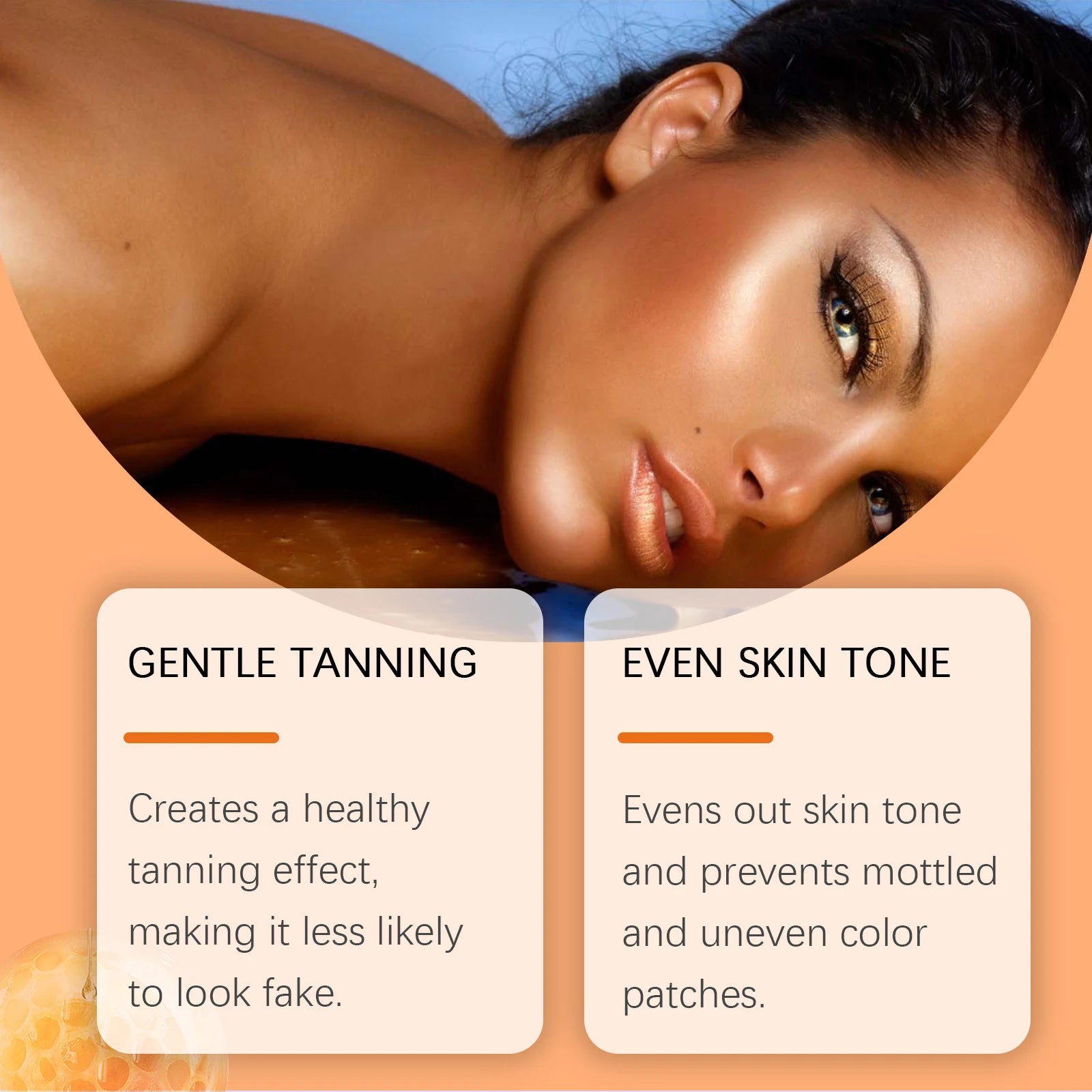 Aloe Vera Tanning Serum/Oil Face Body Bronzing & Sun Tan Lotion Natural Tanning Accelerator Cream for Sunbeds & Outdoor Sun