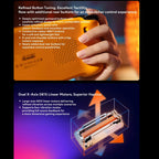 AYANEO Konkr Pocket FIT Retro Portable Game Console G3 GEN3 6'' LCD 144Hz WiFi 7,8000mAh Battery