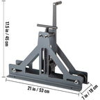 SucceBuy Manual Tube Roller Bender 1-1/2in For Mild Steel Cooper Adjustable Manual Square Rectangular Tube Bending Rolling Tool
