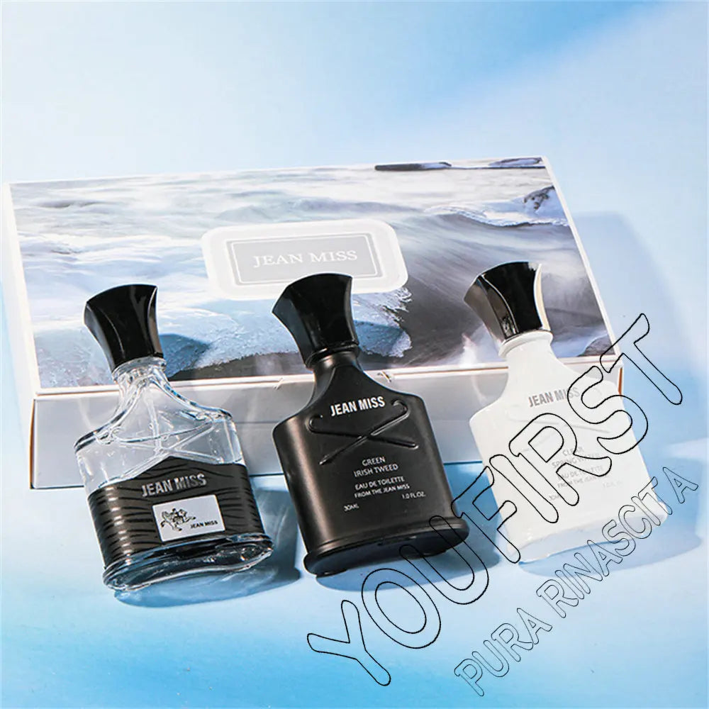 Fresh Natural 90ml Perfume Men Gift Box 3pcs Set Lasting Cologne Scent Perfumy Męskie Charming Man Perfumes Hombres Originales Secondary image