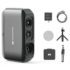 3DMakerpro Moose Lite 3D Scanner,Luxury, NIR Light Source,0.05mm Accuracy,24-bit Color Camera,10fps Frame Rate,Anti-Shake Lenses