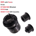 Bicycle Micro Spline Freehub MTB Road Bike Hubs Converters End Cap Adapter 11/12 Speed MS HG DT Hub Body Driver for XD DT240/350
