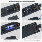Kids DIY Simulation High Speed Railway Train Toy Car Electric Sound Light Model Train Educational Toys for Boys Girls Gift