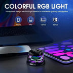 VIKEFON Portable Mini Bluetooth Speaker G200 RGB Lighting Magnetic Speaker BT5.3 Mini Sound Box 7 Hours Playback Phone Holder