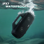 Anker Soundcore Motion Boom Outdoor Bluetooth loudspeaker with Titanium Audio drivers BassUp Technology IPX7 Water Protection 24-S