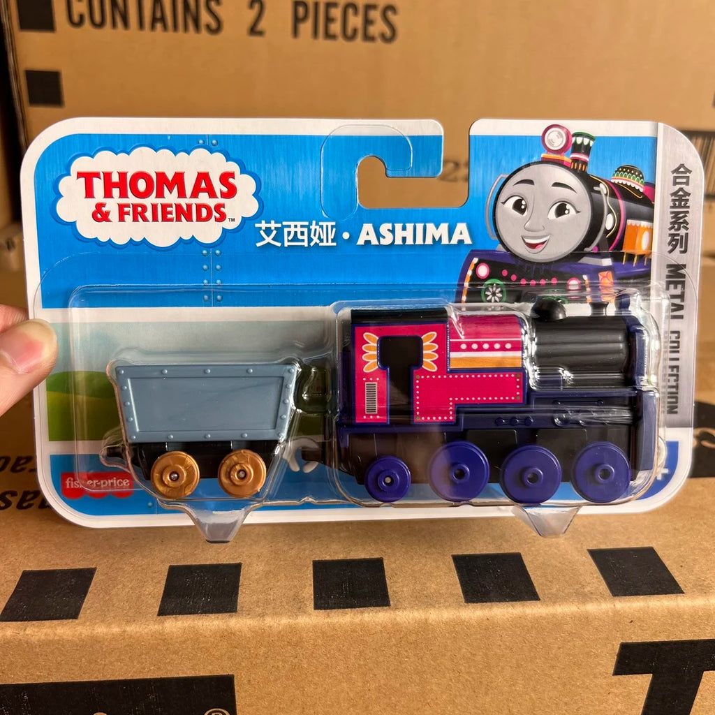Genuine Thomas & Friends Train Metal Diecast Locomotive Edward Henry Ashima Bruno Kenji Trackmaster Boys Toys Collection Models