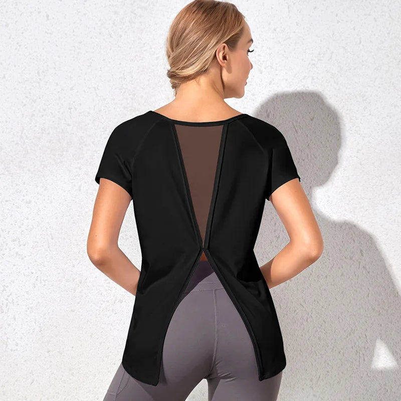 Solid Color Women Fitness Yoga Shirts Sleeveless Yoga Tank Tops Sexy Workout Quick Dry Sports Vest Ladies Running T Shirt