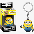 2026 Funko Keychains Ranger Red Blue Pink Minion Kevin Otto Stuart Spider Spot Vash Ahsoka Inuyasha Homer Sam Sally Figure Toys